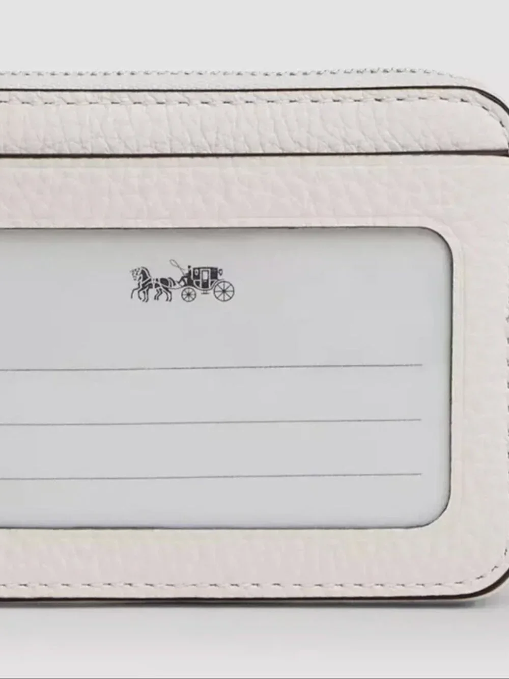 Cosmic Coach Zip Card Case With Rocket Print CW889